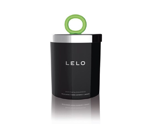 Массажная свеча LELO Massage Candle Snow Pear & Cedarwood, соевый воск, 36 часов горения