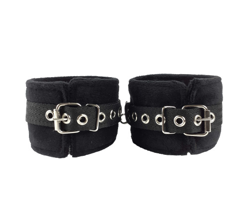 Поножи BDSM NeDlyaSkuki Soft Touch Hard Black