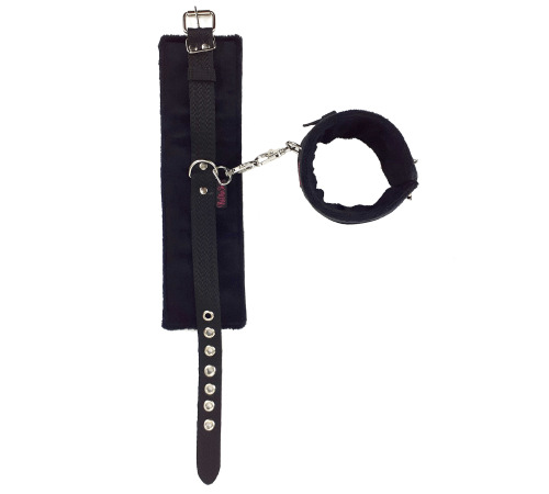 Поножи BDSM NeDlyaSkuki Soft Touch Hard Black