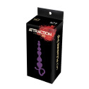 Анальні буси MAI Attraction Toys №79 Purple, довжина 18см, діаметр 3,1см