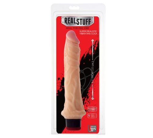 Большой вибратор Dream Toys - Вибромассажер REALISTX 8.6INCH VIBRATOR, FLESH