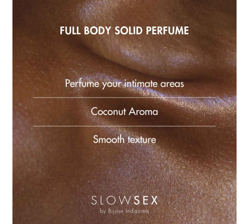 Твёрдый парфюм для всего тела Bijoux Indiscrets SLOW SEX - Full Body solid perfume