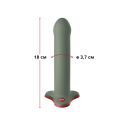 Фаллоимитатор Fun Factory MAGNUM, оливковый, очень гибкий, длина 18,3 см, диаметр 3,7 см
