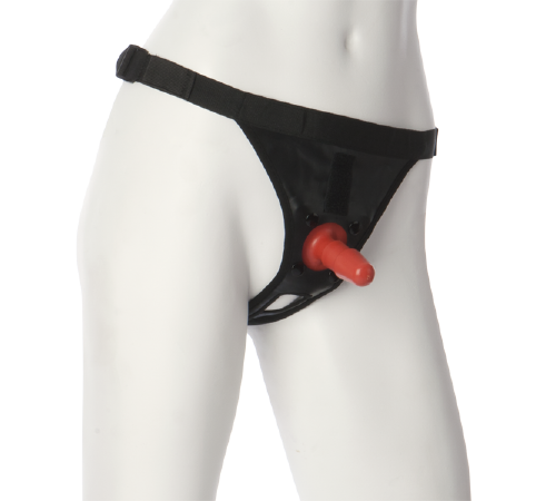 Трусики для страпона Doc Johnson Ultra Harness with Plug с креплением Vac-U-Lock, унисекс