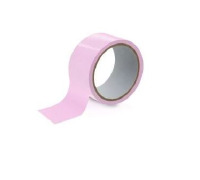 Скотч для бондажа Fetish Tentation Rose (15м), не липнет к коже и волоскам, только сам к себе