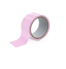 Скотч для бондажа Fetish Tentation Rose (15м), не липнет к коже и волоскам, только сам к себе