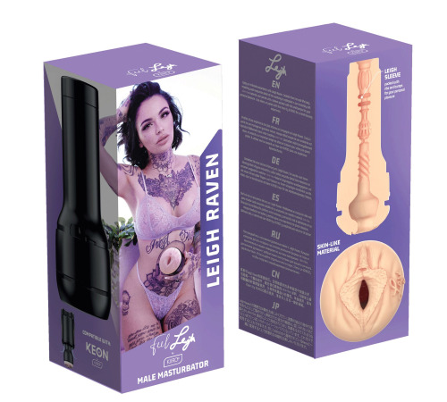 Мастурбатор Kiiroo Feel Leigh Raven, копия вагины порнозвезды