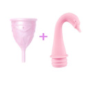 Менструальная чаша Femintimate Eve Cup размер S с переносным душем, диаметр 3,2см