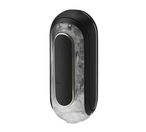 Вібромастурбатор Tenga Flip Zero Electronic Vibration Black, змінна інтенсивність, розкладний