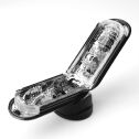 Вибромастурбатор Tenga Flip Zero Electronic Vibration Black, изменяемая интенсивность, раскладной