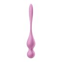 Вагинальные смарт-шарики с вибрацией Satisfyer Love Birds 1 Connect App Pink, 78 г