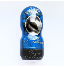 Недорогой мастурбатор ротик Alive Super Realistic Oral