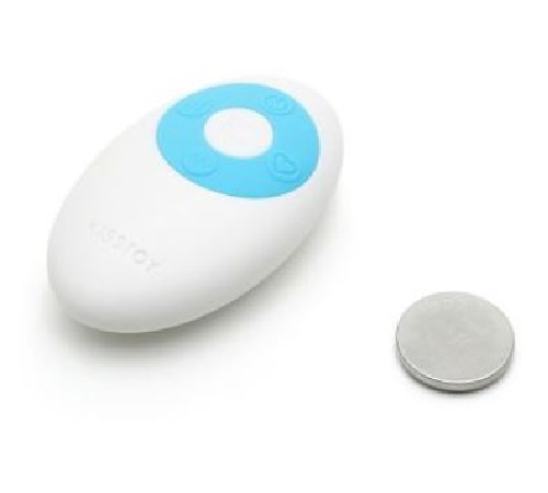 Виброяйцо KisToy Doris с пультом ДУ, функция Orgasm Booster