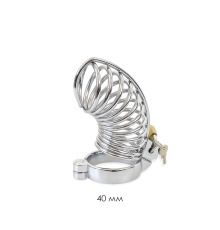 Пояс верности с открытой головкой,  диаметр кольца 40 мм