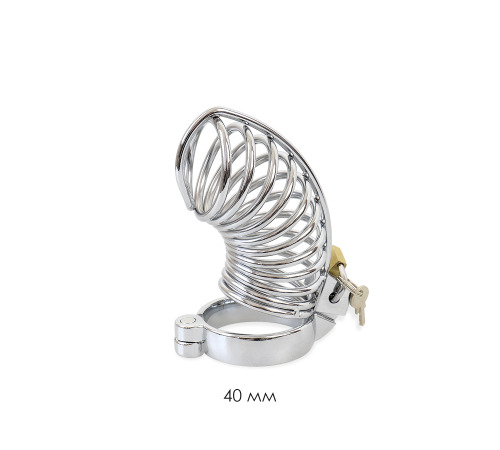 Пояс верности с открытой головкой,  диаметр кольца 40 мм