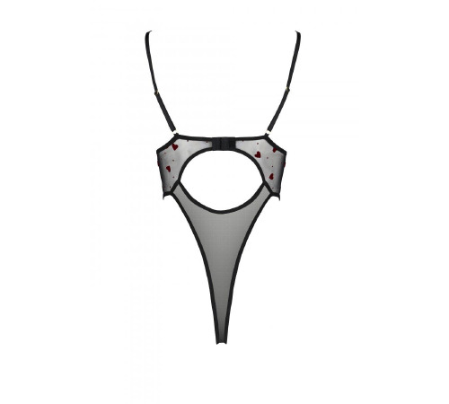 Еротичний боді з малюнком LOVELIA BODY black L/XL - Passion