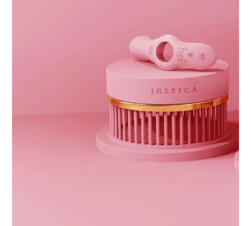 Смарт-вібратор для пар Zalo Jessica Set з керуванням з телефону та пультом PINK