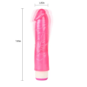 Вібратор Chisa Basic Luv Theory Sexy Whopper-Pink Chisa 20.2 см
