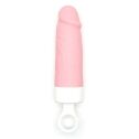 Вібратор CuteVibe Teddy Brown (Pink Dildo), реалістичний вібратор під виглядом морозива