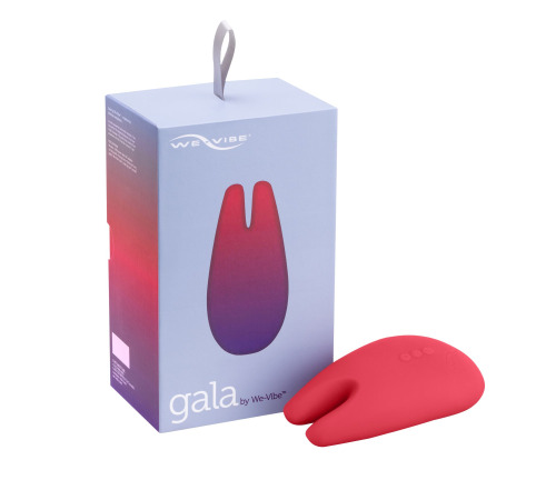 Клиторальный смарт-вибратор Gala by We-Vibe Pink, 2 вибропальчика, 2 мотора, мощные вибрации