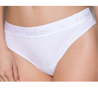 Трусики-бразилиана из хлопка Passion PS005 PANTIES white, size S