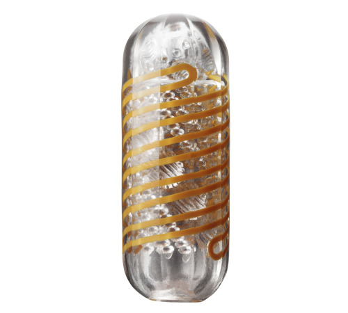 Мастурбатор Tenga Spinner 05 Beads з пружною стимулювальною спіраллю всередині