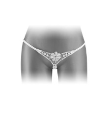 Трусики-стринги с доступом Fashion Secret DANUTA White