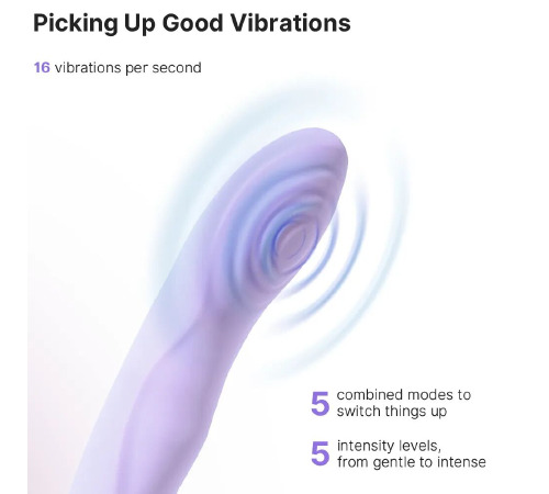 Смарт-вібратор з пульсацією Svakom Selena