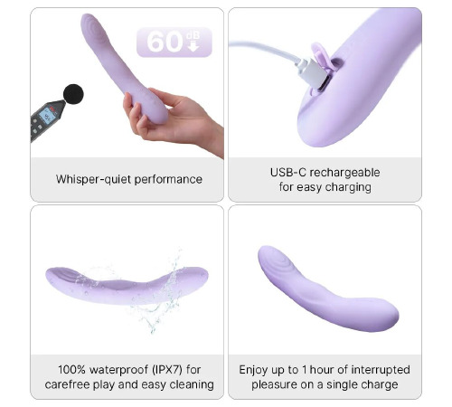 Смарт-вібратор з пульсацією Svakom Selena