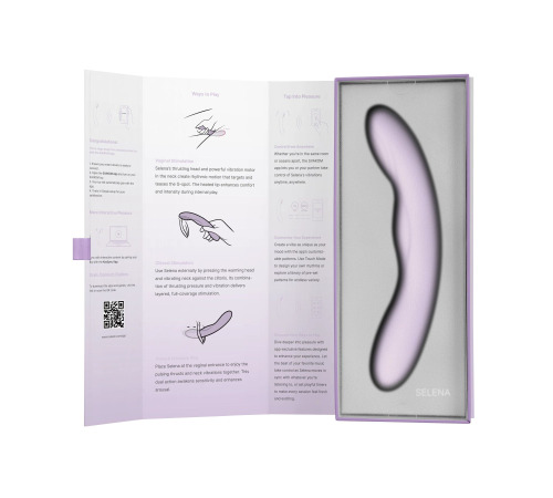 Смарт-вібратор з пульсацією Svakom Selena