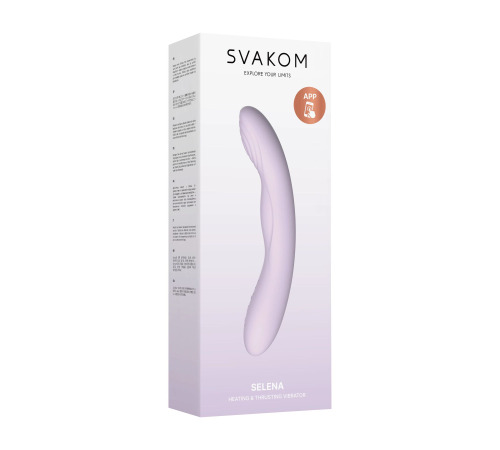 Смарт-вібратор з пульсацією Svakom Selena