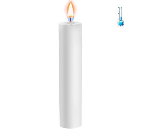 Свеча БДСМ L Белая высота 19,5 см