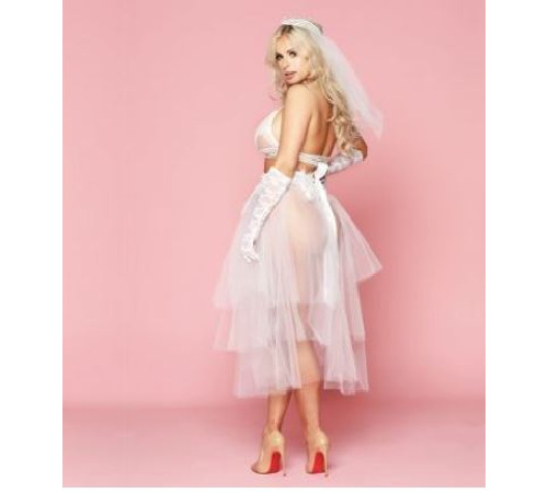 Эротическое свадебное платье 