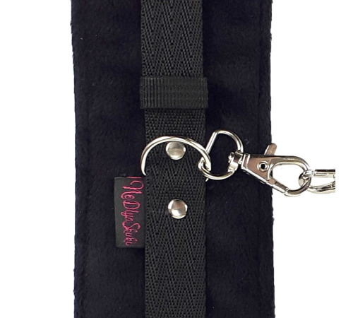 Поножи BDSM NeDlyaSkuki Soft Touch Hard Black