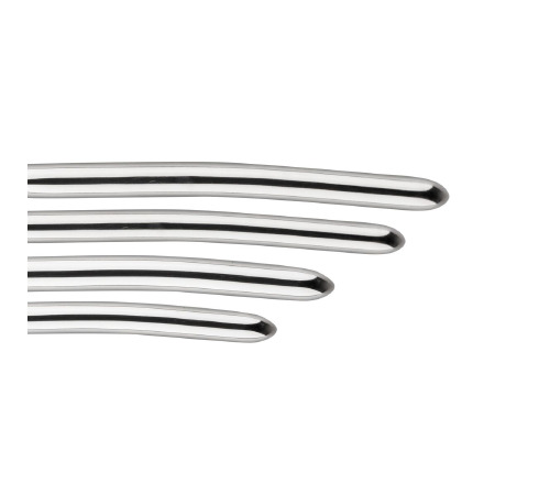 Набор уретральных стимуляторов Sinner Gear Unbendable - Single Ended 4 шт, диаметры 9,10,11,12 мм