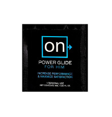 Пробник стимулирующего геля Sensuva - ON Power Glide For Him (3 мл) для супер эрекции