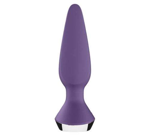 Анальна пробка з двома моторами та керуванням телефоном Satisfyer Plug-ilicious 1 Purple