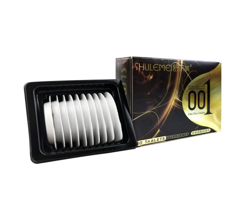 Ультратонкі презервативи Shulemei 001 з пролонгуючим ефектом 10шт./пач.