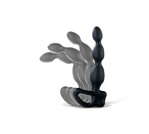 Массажер простаты с изменяемым изгибом Mystim Big Bend-it! для электростимулятора