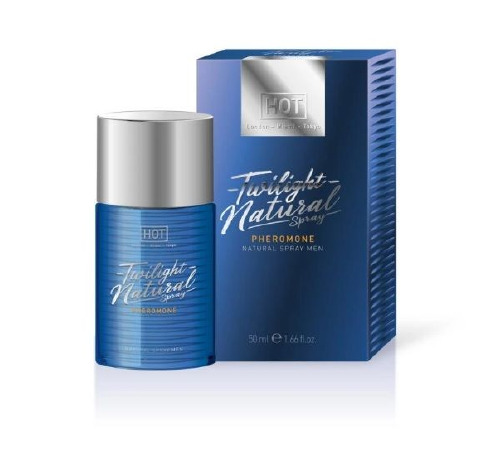 Спрей с феромонами мужской без запаха HOT Twilight Pheromone Natural Spray men 50 ml
