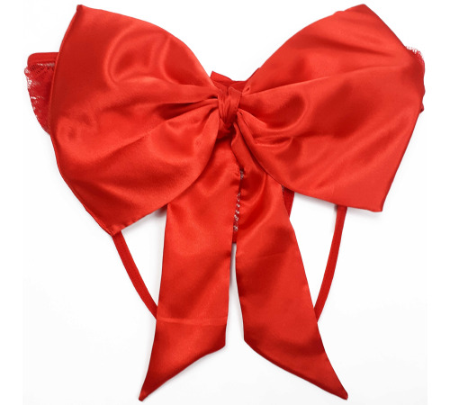 Сексуальные трусики Бантик с вырезом