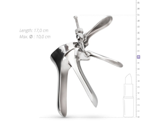 Вагинальный расширитель спекулум Sinner Gear Unbendable - Large Cusco Vaginal speculum