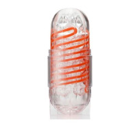 Мастурбатор Tenga Spinner 02 Hexa с упругой стимулирующей спиралью внутри, стандартная спираль