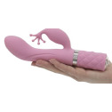 Роскошный вибратор-кролик Pillow Talk - Kinky Pink с кристаллом Сваровски, мощный