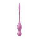 Вагинальные смарт-шарики с вибрацией Satisfyer Love Birds 1 Connect App Pink, 78 г