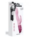 Вибратор-кролик Love To Love Hello Rabbit Rose с гибким стволом и стимуляцией точки G, 2 мотора