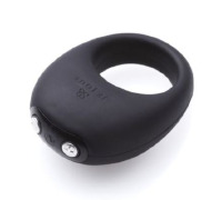 Преміум ерекційне кільце Je Joue - Mio Black з глибокою вібрацією, еластичне, магнітна зарядка