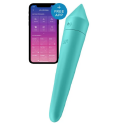 Потужна віброкуля з функцією керування смартфоном Satisfyer Ultra Power Bullet 8 TURQUOISE