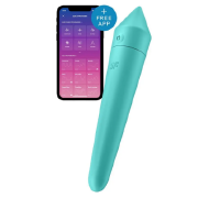 Мощная вибропуля с функцией управления смартфоном Satisfyer Ultra Power Bullet 8 TURQUOISE
