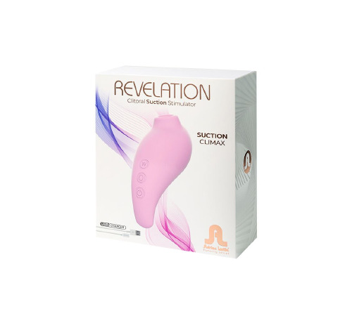 Вакуумный стимулятор Adrien Lastic Revelation Pink, режим Boost